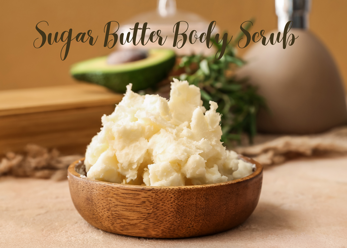 Shea Butter - Sugar Butter Body Scrub 8oz